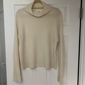 Aritzia Cyprie Cashmere Sweater, Cream, M